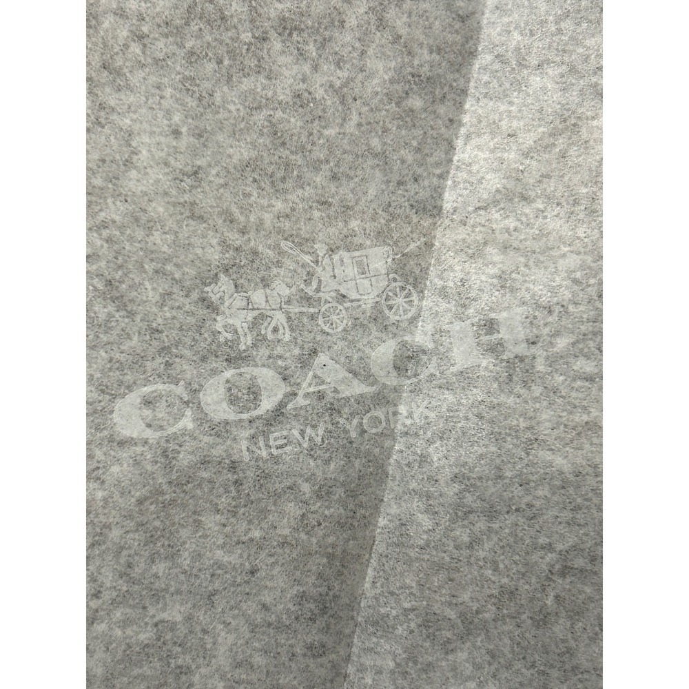 Coach New York Logo Tissue Paper White Horse and Carriage Gift Wrap 23x12 4pcs